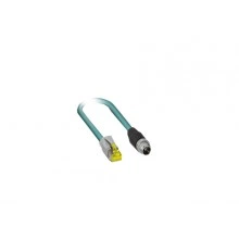Кабель CBL-M12XMM8PRJ45-BK-200-IP67