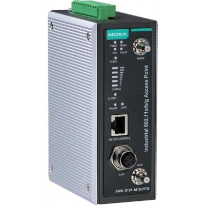 Точка доступа AWK-3121-M12-RTG-EU-CT Точка доступа AWK-3121-M12-RTG-EU-CT