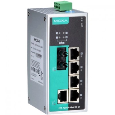 Коммутатор EDS-P206A-4PoE-M-ST-T Коммутатор EDS-P206A-4PoE-M-ST-T