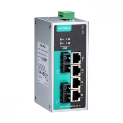 Коммутатор EDS-P206A-4PoE-SS-SC Коммутатор EDS-P206A-4PoE-SS-SC