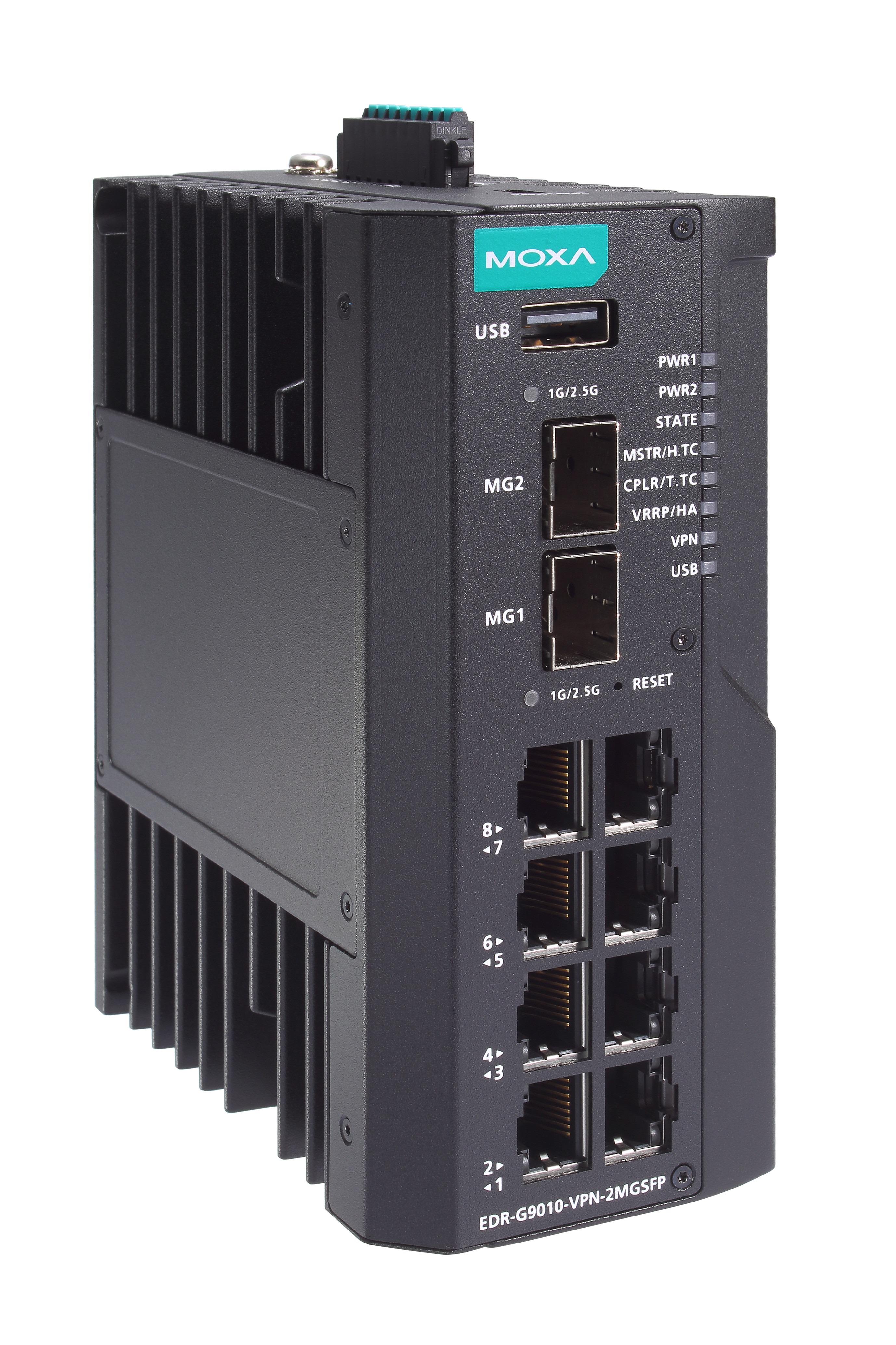 Moxa EDR-G9010 - новый безопасный промышленный маршрутизатор